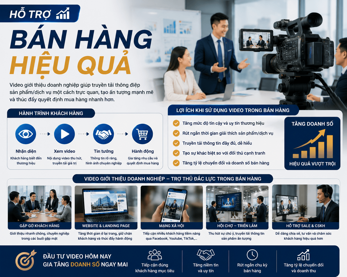 Hỗ trợ bán hàng hiệu quả