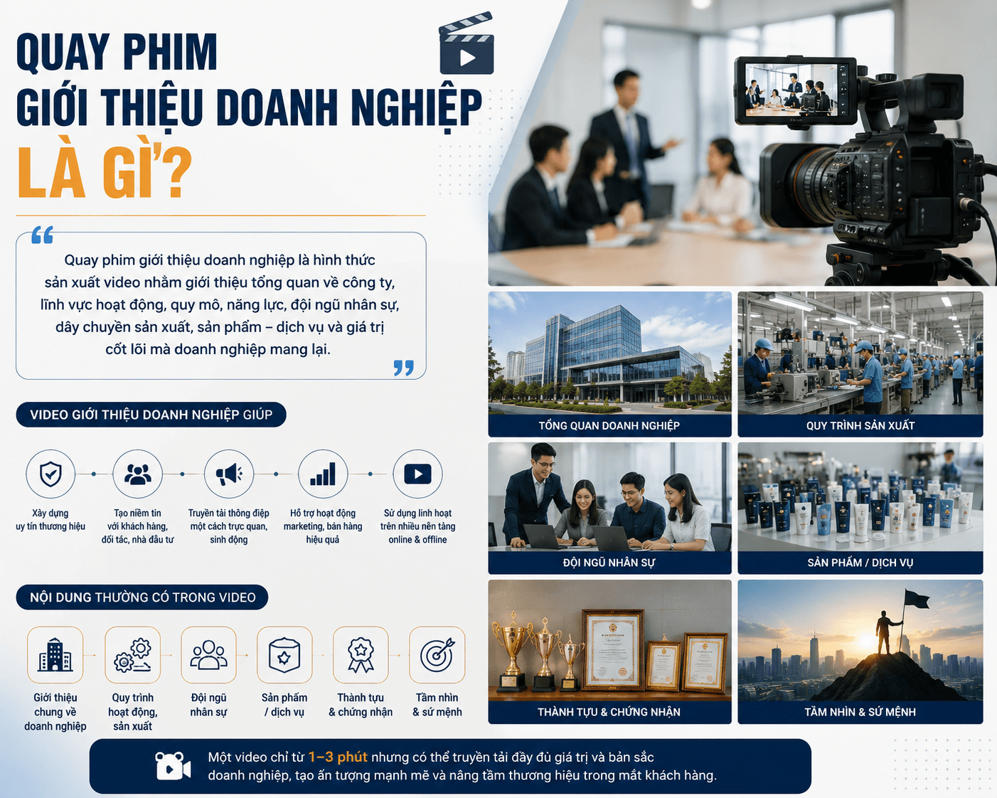 Quay Phim Giới Thiệu Doanh Nghiệp Là Gì