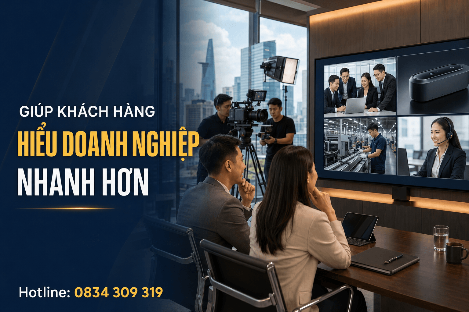 Giúp khách hàng hiểu doanh nghiệp nhanh hơn