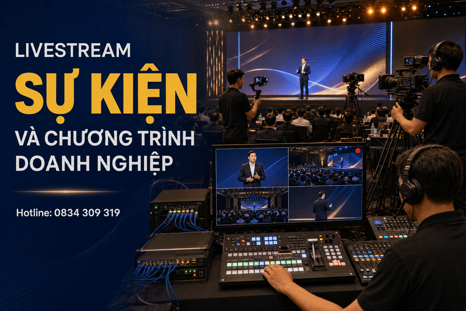 Livestream sự kiện và chương trình doanh nghiệp