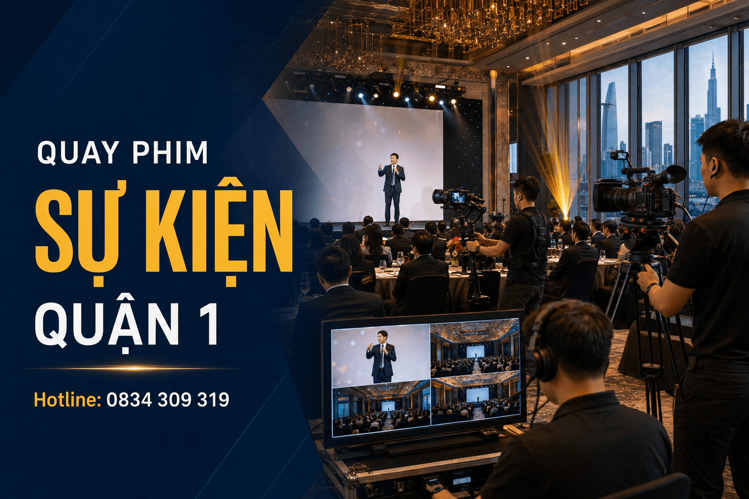 Quay phim sự kiện Quận 1