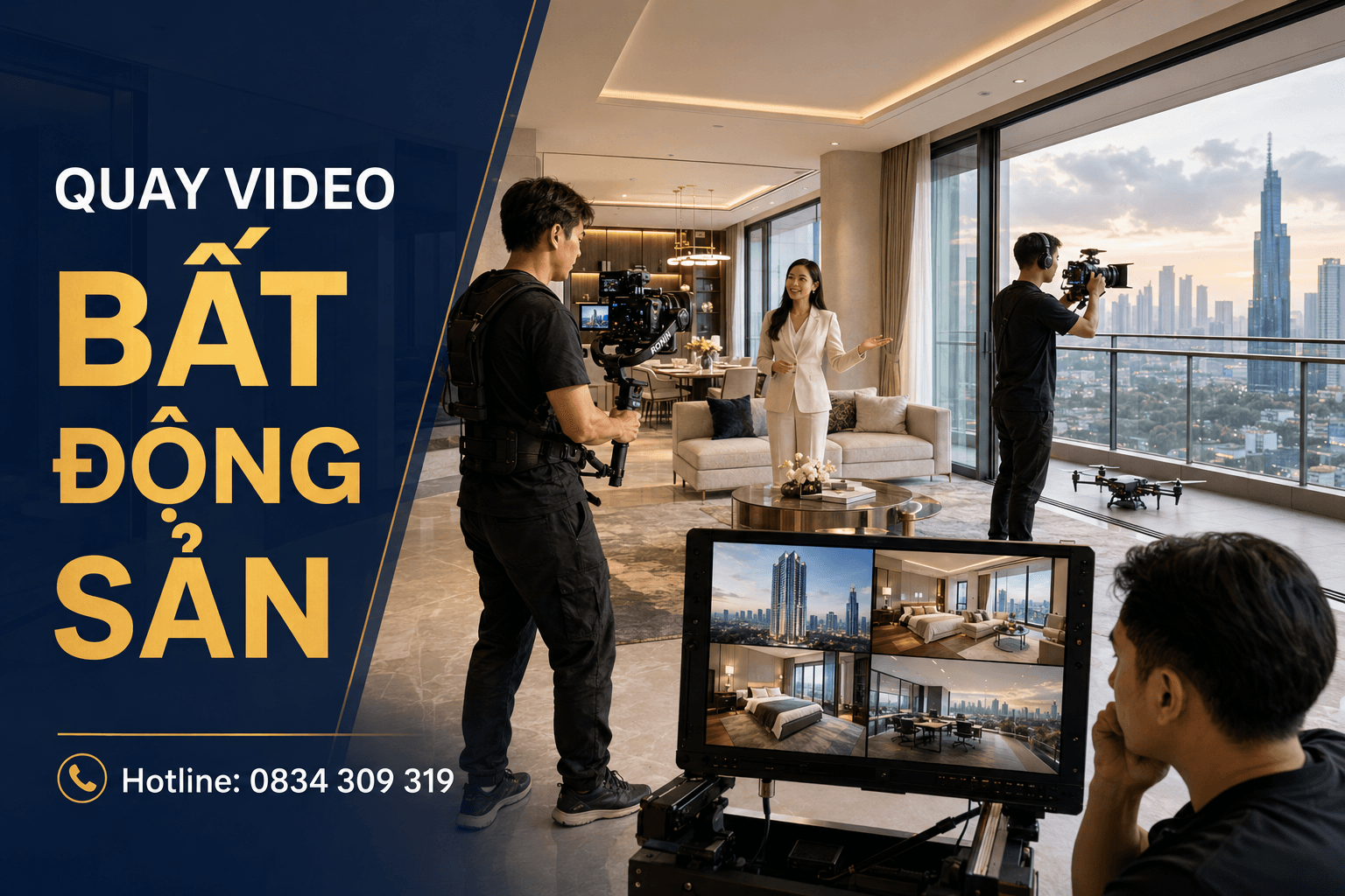 Quay video bất động sản