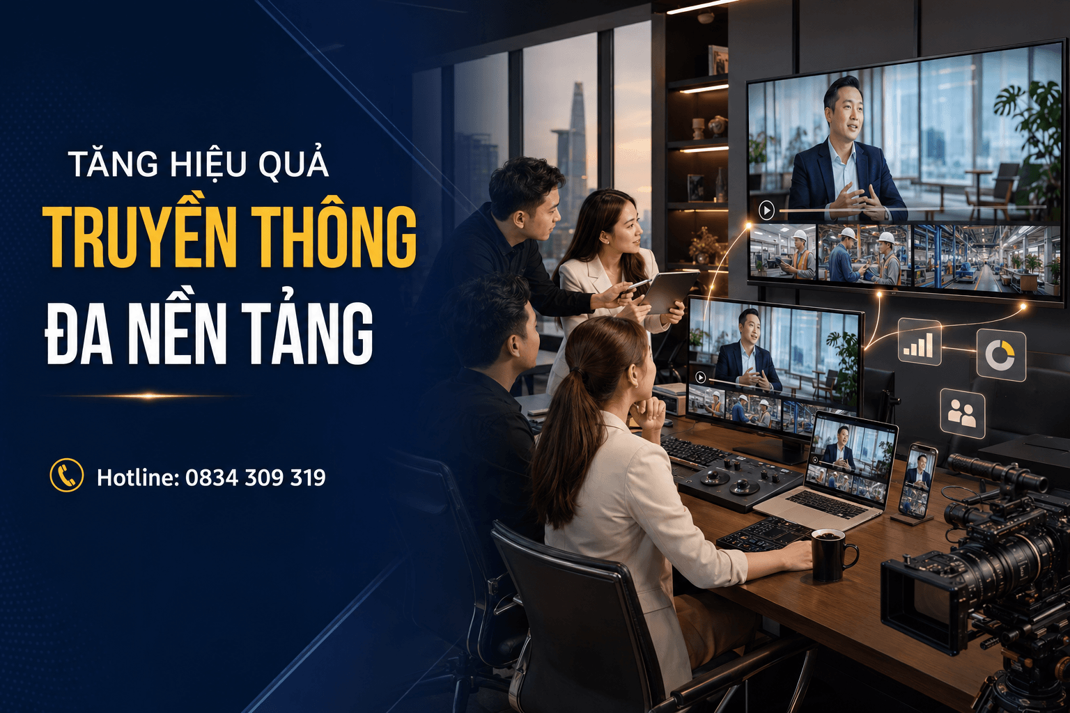 Tăng hiệu quả truyền thông đa nền tảng