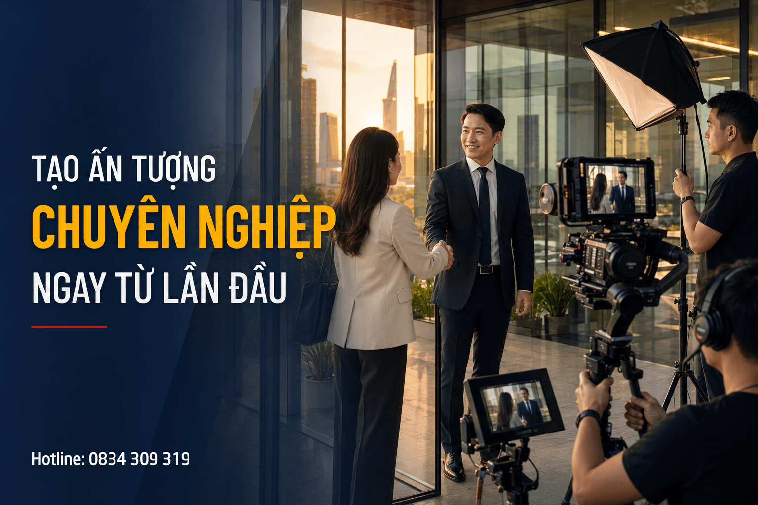 Tạo ấn tượng chuyên nghiệp ngay từ lần đầu