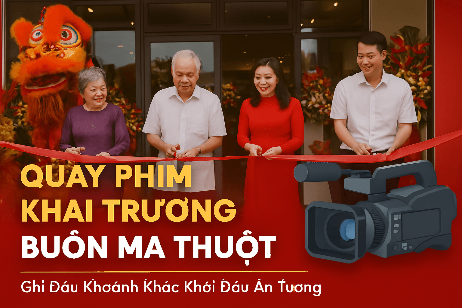 Quay Phim Khai Trương Buôn Ma Thuột