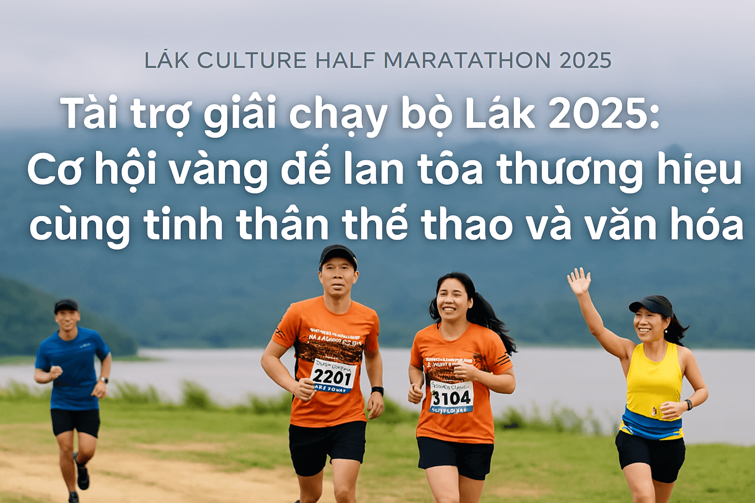 Tài trợ giải chạy bộ Lăk 2025