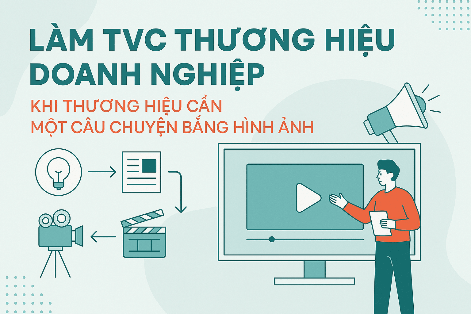 LÀM TVC THƯƠNG HIỆU DOANH NGHIỆP