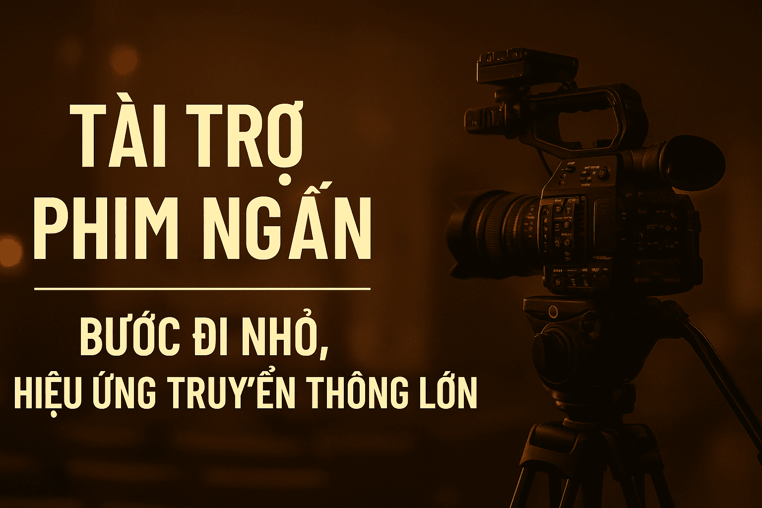 Tài trợ phim ngắn