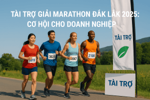 Tài trợ giải marathon Đắk Lắk 2025
