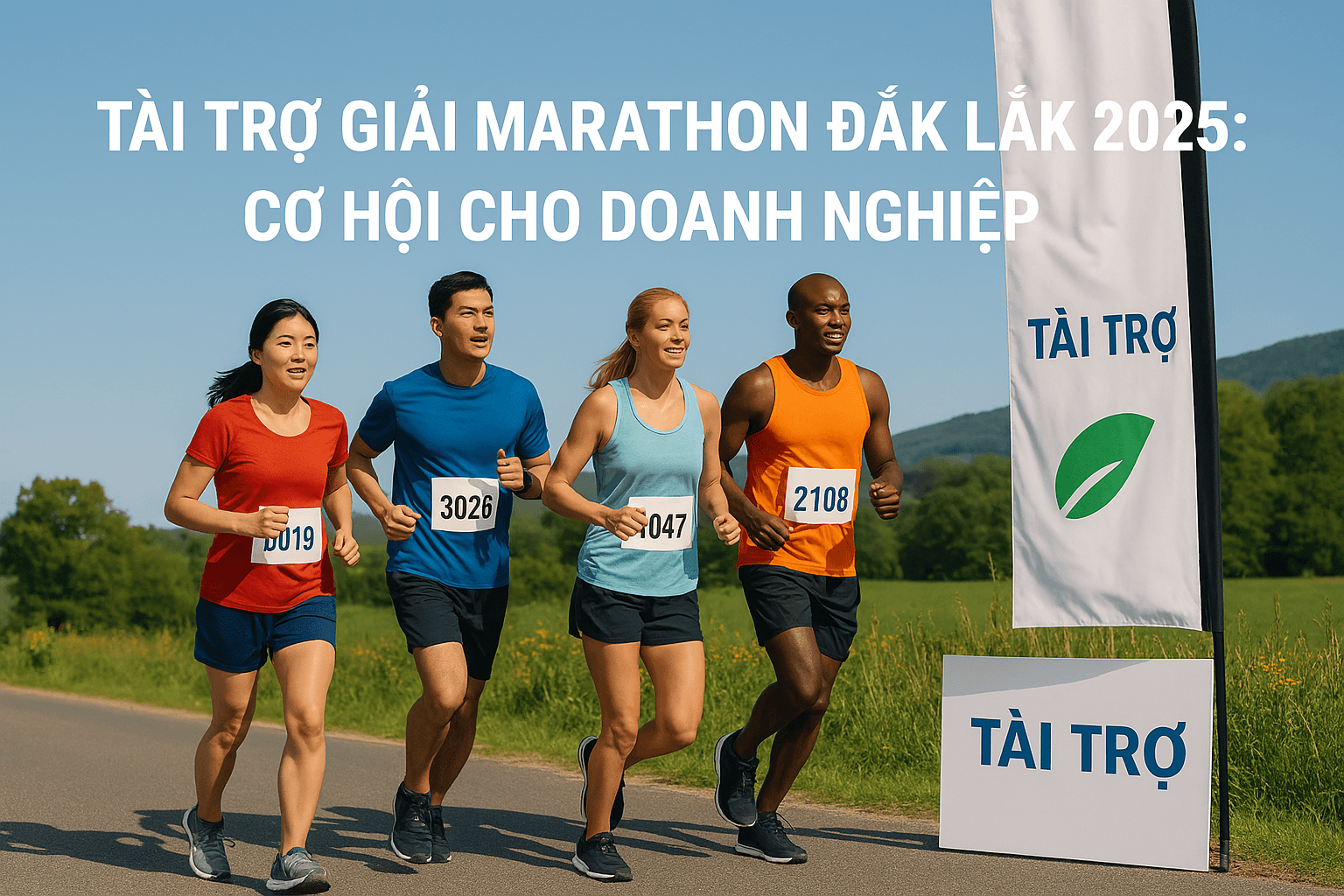 Tài trợ giải marathon Đắk Lắk 2025