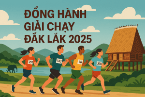 Đồng hành giải chạy Đắk Lắk 2025