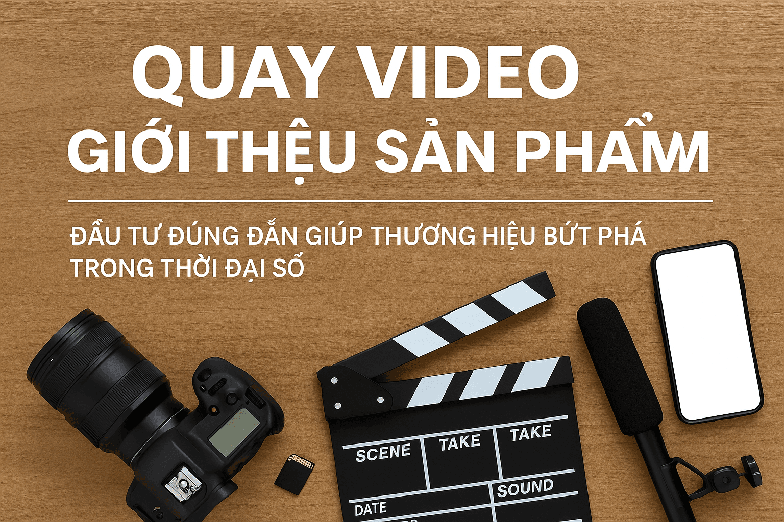 Quay Video Giới Thiệu Sản Phẩm