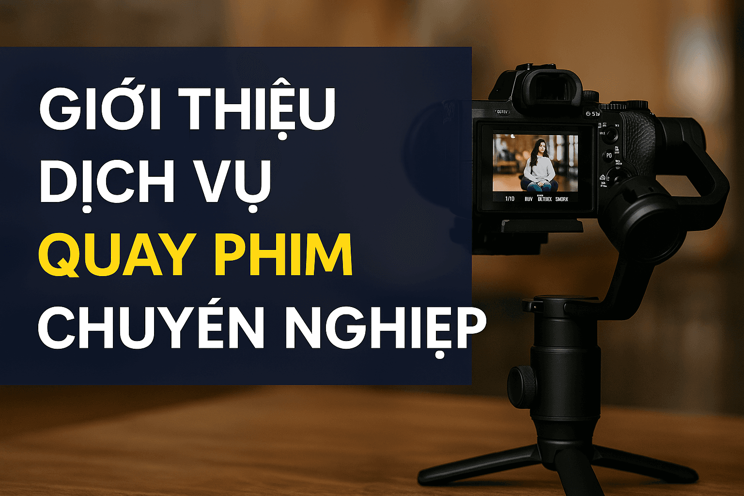 dịch vụ quay phim gần đây