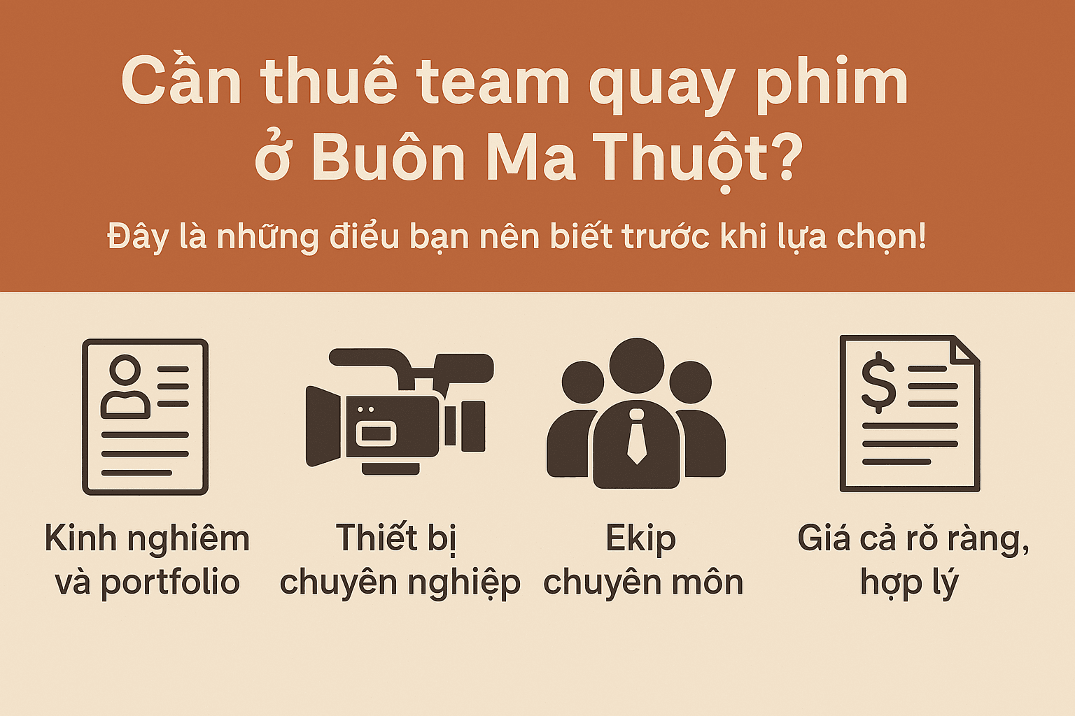 thue team quay phim ở Buôn ma thuột