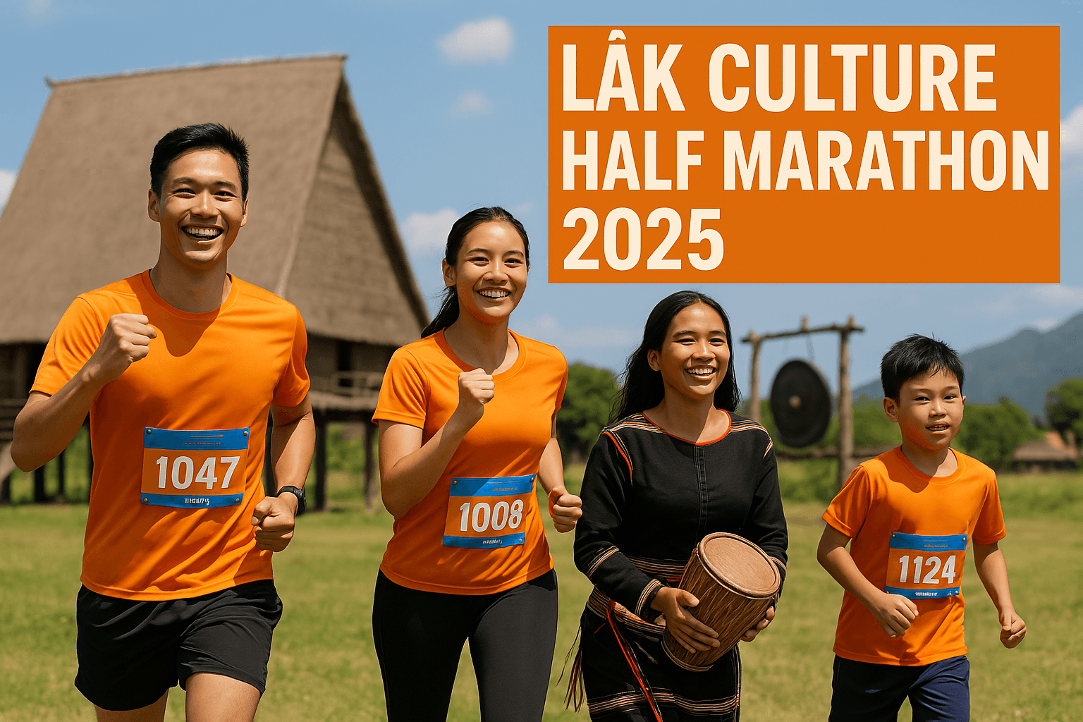 Giải chạy Lăk Culture Half Marathon 2025