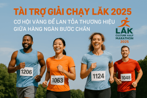 Tài trợ Giải chạy Lăk 2025