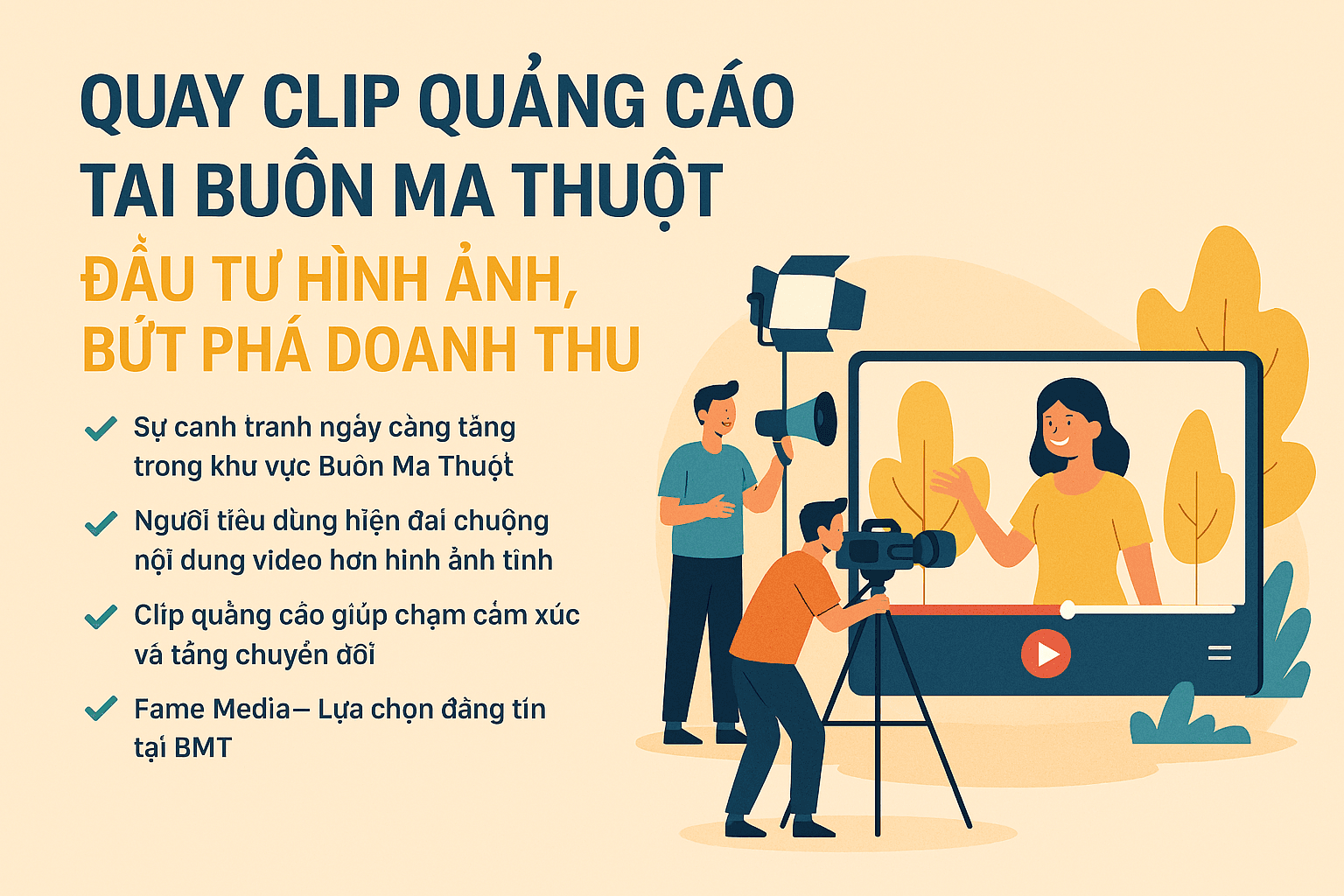 Quay Clip Quảng Cáo Tại BMT