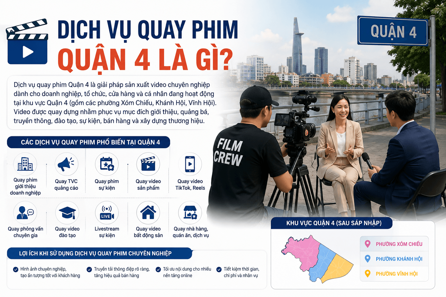 Dịch vụ quay phim Quận 4 là gì?