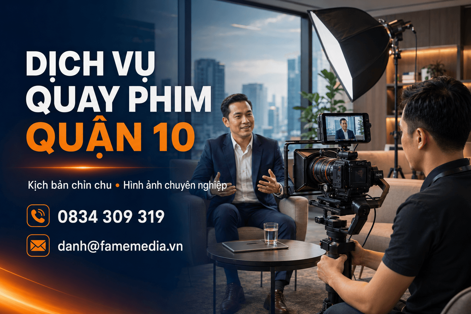 Dịch vụ quay phim quận 10