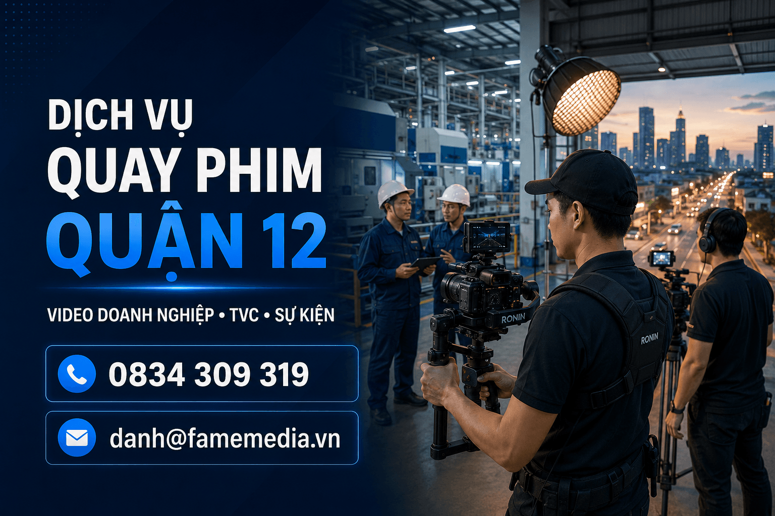 Dịch vụ quay phim quận 12