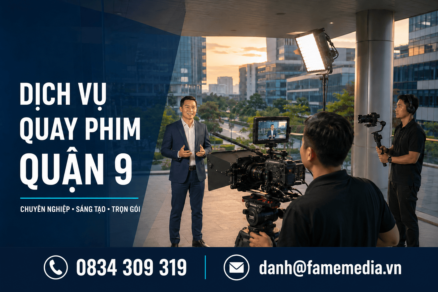 Dịch vụ quay phim quận 9 uy tín