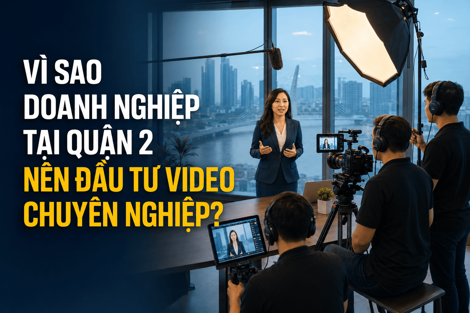 Vì sao doanh nghiệp tại Quận 2 nên đầu tư video chuyên nghiệp