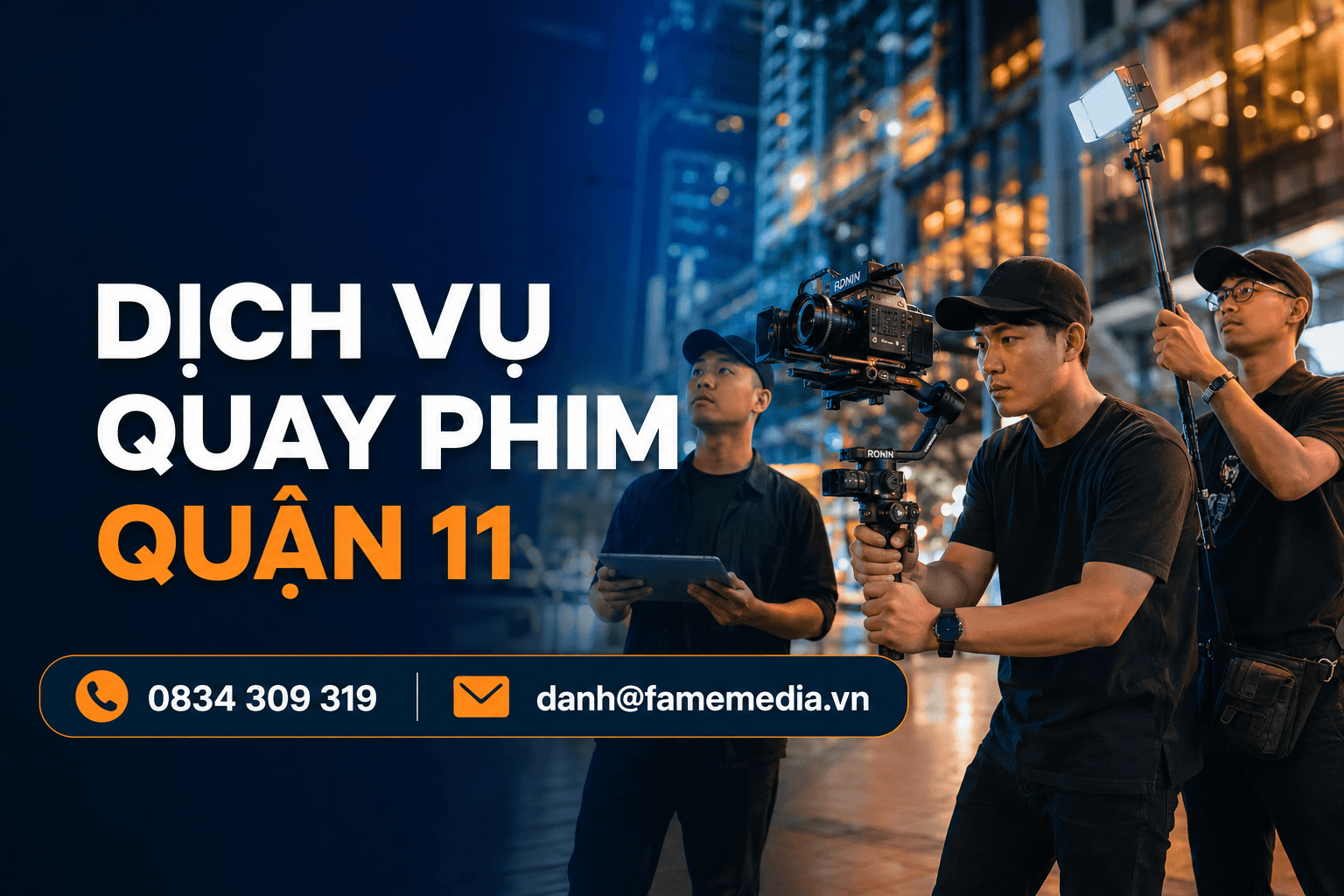 dịch vụ quay phim quận 11
